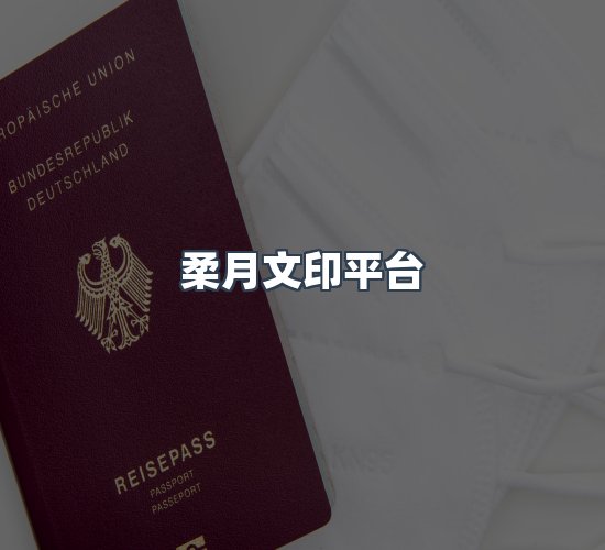 关于柔月文印平台
